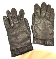 Damen Vintage Leder Handschuhe Nappaleder Gefüttert Schwarz Gr. 6 Hessen - Herleshausen Vorschau