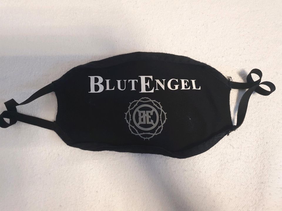 Band Blutengel Corona Maske Mundschutz aus Stoff in Frielendorf