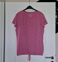 Neuwertiger rosagemustertes Shirt Gr.XL von Marke Gina Niedersachsen - Aurich Vorschau