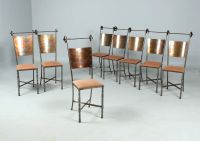 Acht außergewöhnliche Stühle aus Metall, Schmiedeeisen Münster (Westfalen) - Gievenbeck Vorschau