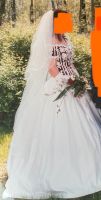 Brautkleid Hochzeitskleid mit  Schleier, Reifrock,Handschuhen Brandenburg - Müllrose Vorschau