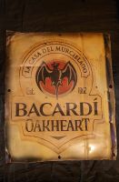 Bacardi Oakheart Blechschild Dekoration Hausbar, Partykeller, Bar Innenstadt - Köln Altstadt Vorschau