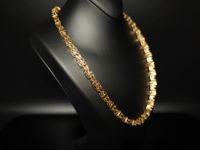 !! Käfigkette Kette 14k 585 Gold Gelbgold Halskette NEU !! LXY121 Düsseldorf - Eller Vorschau