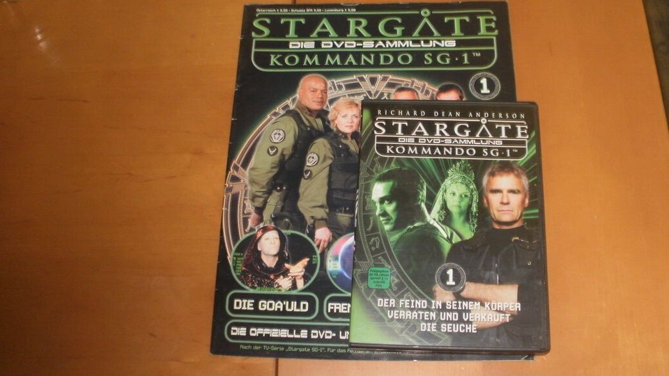 Stargate Kommando SG 1 Nr. 1 DVD mit Heft in Wanderup