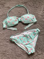 Bikini Flamingo mintfarben NEU Gr. XS 146/152 Nordrhein-Westfalen - Detmold Vorschau