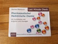 Pharmazeutische Medizinische Chemie last minute check Karteikart. Baden-Württemberg - Tübingen Vorschau