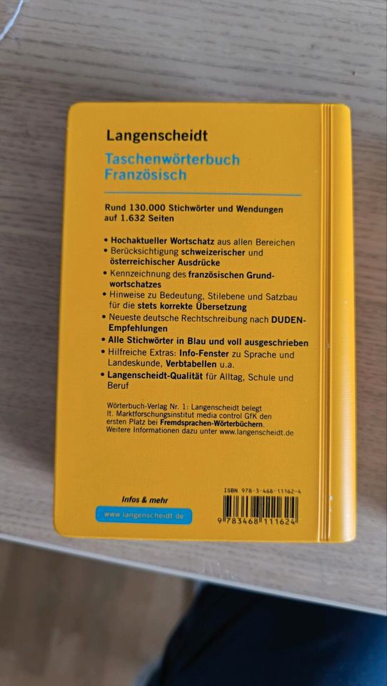 Französisch Wörterbuch * Sprachen lernen in Jena