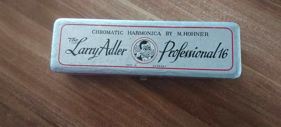 Mundharmonika Larry Adler Professional 16 Hohner Chromatic in Moos