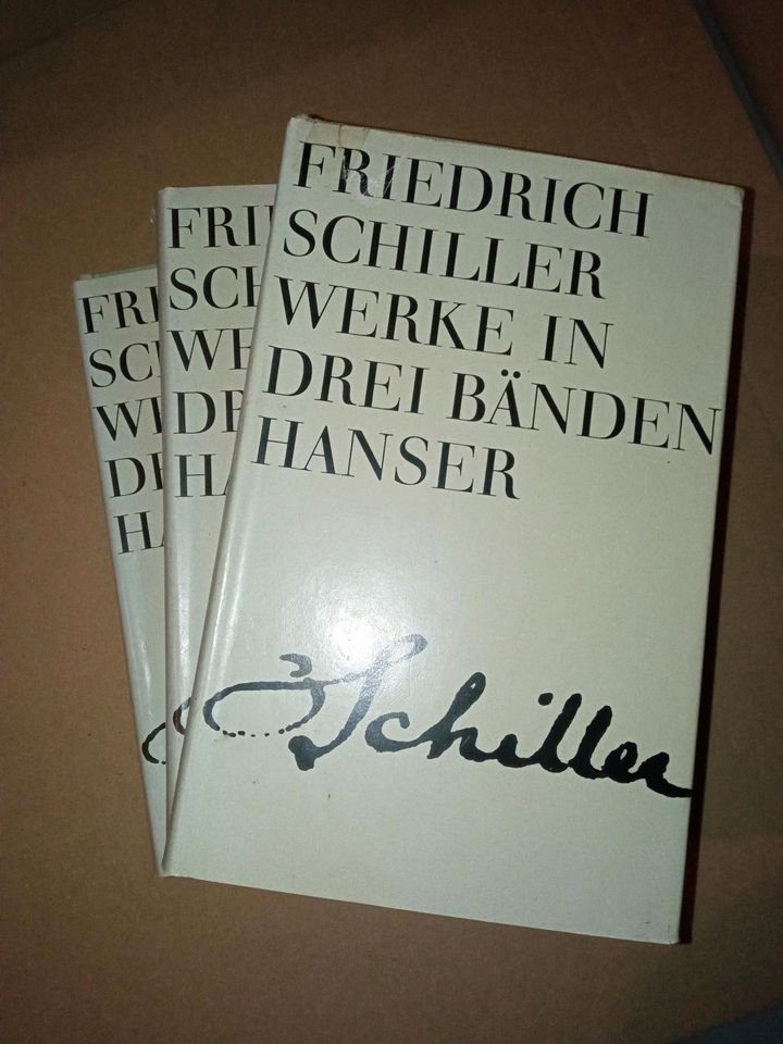 Friedrich Schiller - Werke in drei Bänden - Hanser (1966) in Dresden