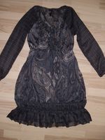 wunderschönes Herbstkleid Kleid Chiffon Gr. 44 blau Paisley NEU Bayern - Eckental  Vorschau