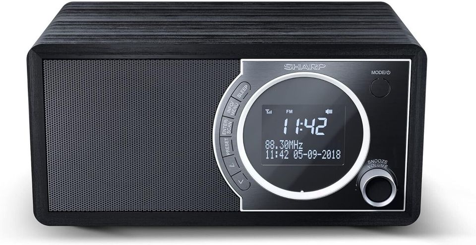 Sharp DR-450 (BK) Digital-Radio DAB DAB+ UKW FM RDS LCD Bluetooth in Nauen