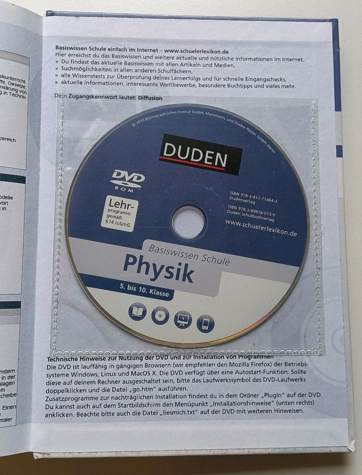 Physik Schulbuch 5. Bis 10. Klasse mit CD in Aachen