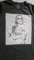 Schwarzes T-Shirt mit Aufdruck in Größe L Bayern - Erding Vorschau