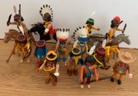 Playmobil 14 Indianer Figuren 4 Pferde mit viel Zubehör Konvolut Nordrhein-Westfalen - Bergheim Vorschau