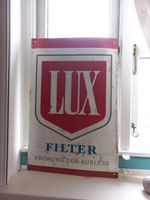 LUX Filter Zigaretten Blechschild Werbeschild Schleswig-Holstein - Satrup Vorschau