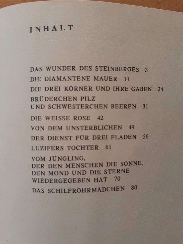 Buch ukrainische Volksmärchen " Das Wunder des Steinberges " 1987 in Holzgerlingen