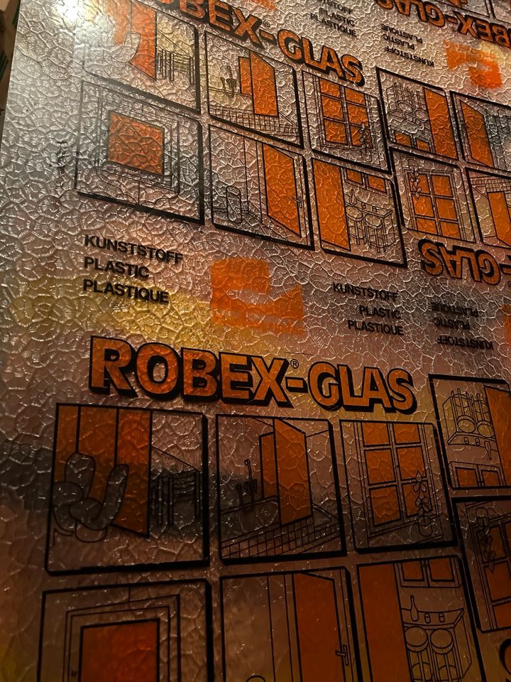 Robex-Glas Kunststoff 2x1 m Bad Tür in Suderburg