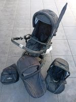 Bergsteiger Capri 3in1 Black Edit. Kinderwagen Babyschale Fußsack Baden-Württemberg - Sontheim Vorschau