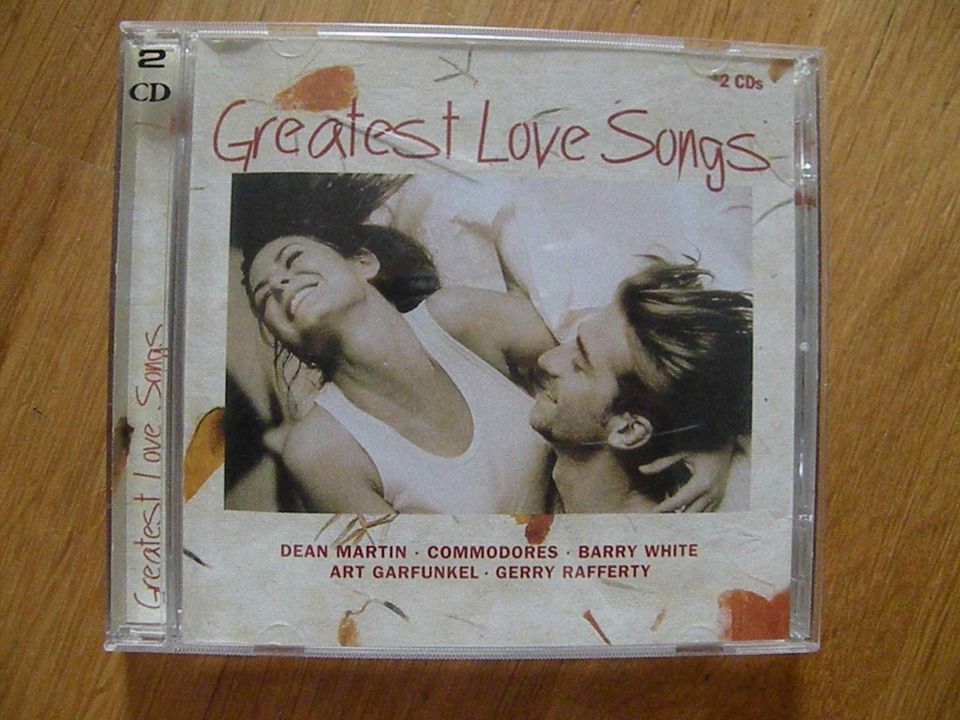 Greatest Love Songs, Doppel-CD mit 2x 16 Titel in Wiesbaden