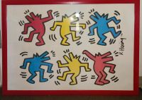 Keith Haring "Dancing Wolfes" Baden-Württemberg - Waghäusel Vorschau