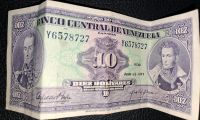 Venezuela, 10 Bolivares Geldschein Schleswig-Holstein - Reinfeld Vorschau