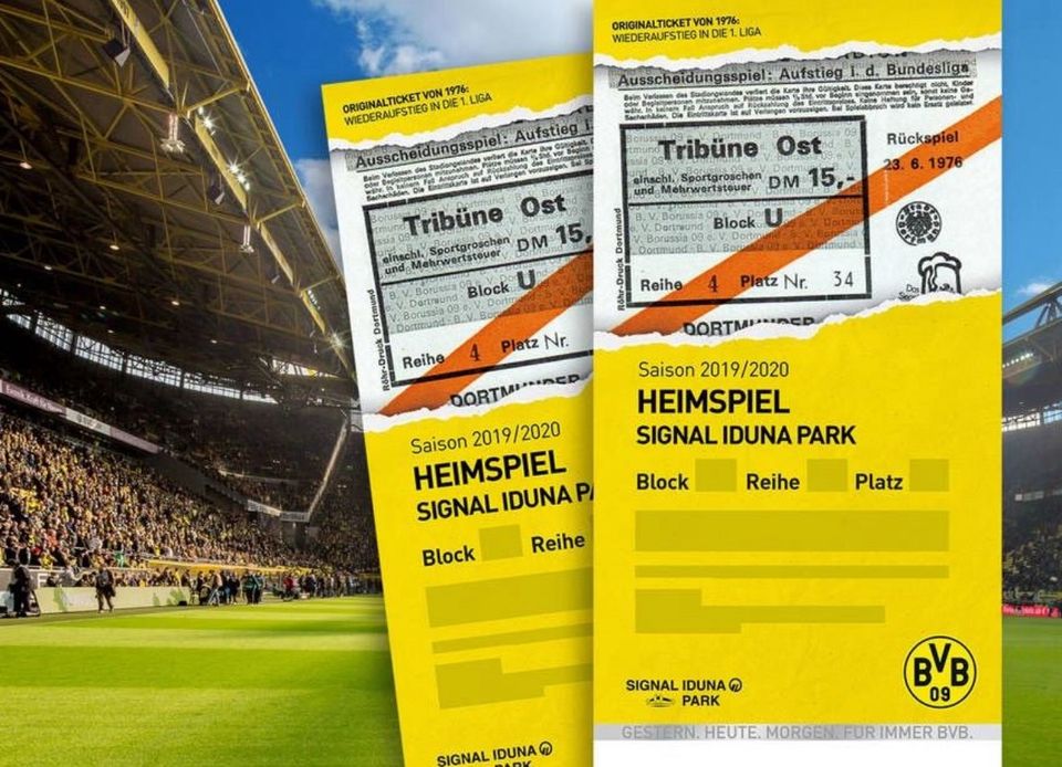 SUCHEN Karten BvB Dortmund -Darmstadt Tickets in Geseke
