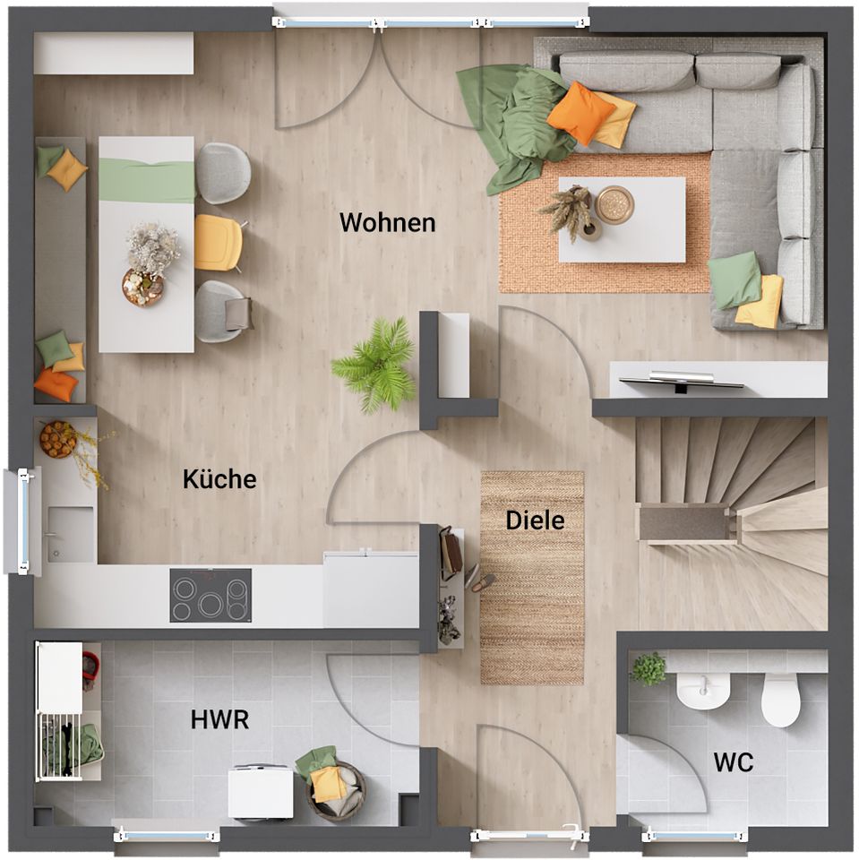 Stadtnahes Wohnen zu mietähnlichen Konditionen! Ihr Town & Country Stadthaus in Königslutter am Elm in Königslutter am Elm