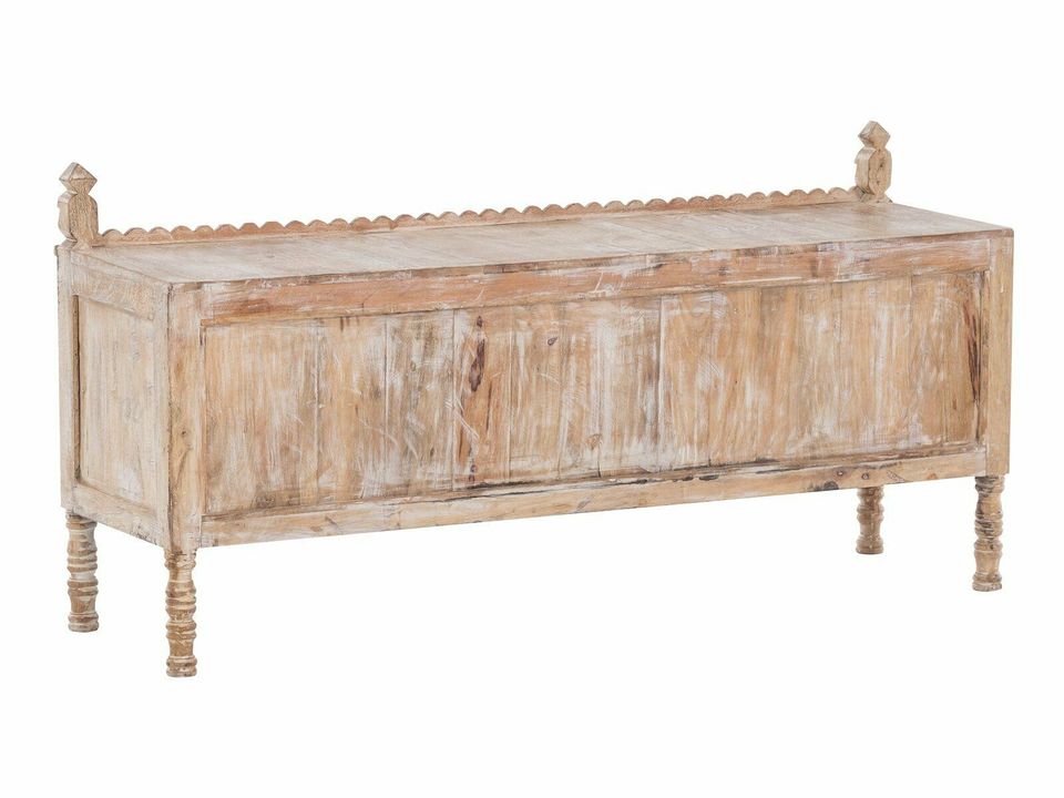 TV Bank Holz Mango traditionell indisch 150cm in Ronneburg