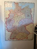 Deutschlandkarte mit Postleitzahlen Hessen - Gorxheimertal Vorschau