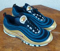 Nike Air Max 97schwarz gold gr.44 / US10 selten NEU Berlin - Friedrichsfelde Vorschau