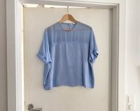 ZARA Shirt z.T. Satin, Gr. M, Oversize, hellblau Hessen - Idstein Vorschau