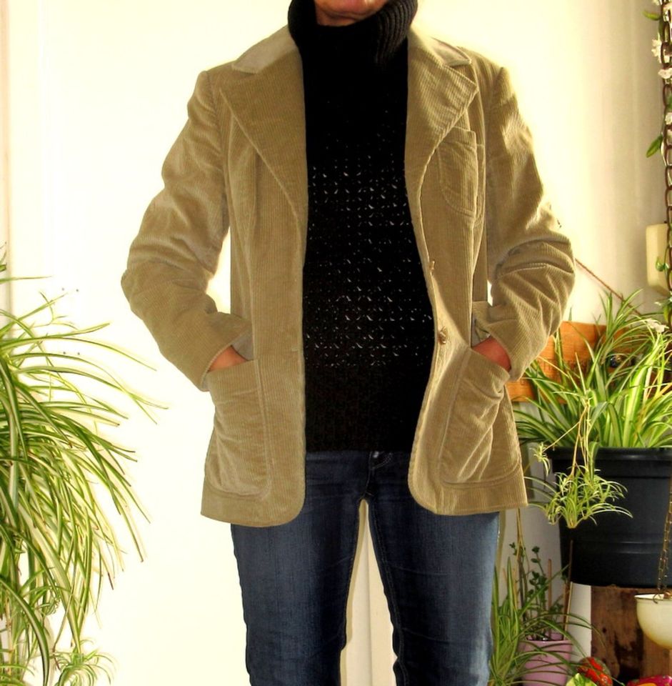 Bogner Cord Jacke/Jacket/Blazer *beige* 70er/80er Jahre Vintage in München