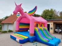 Hüpfburg Springburg  Einhorn zu verleihen Bayern - Moosbach b. Vohenstrauß Vorschau