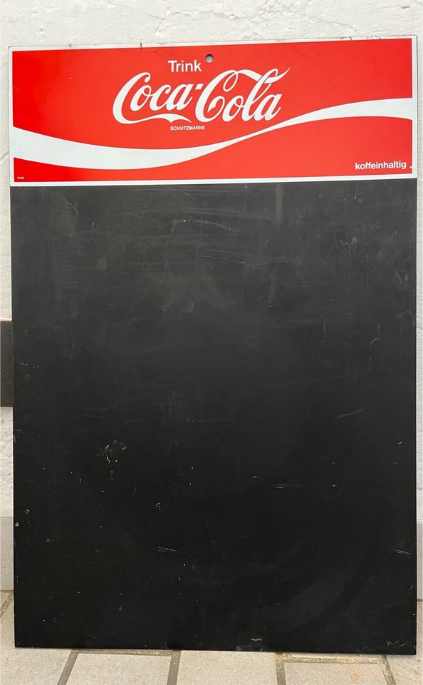 Coca Cola Kreide Tafel 50 x 75 Werbeschild RETRO ANTIK in Landshut