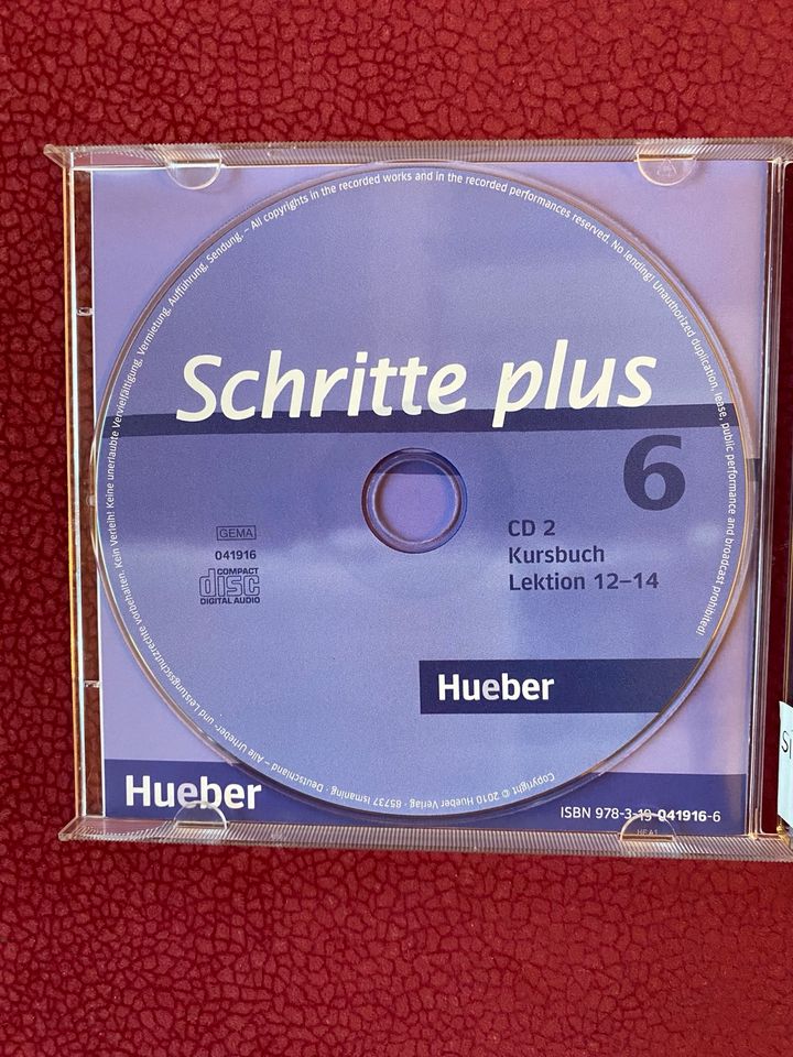 Deutsch lernen Schritte plus Hueber 13 CDs in Berlin