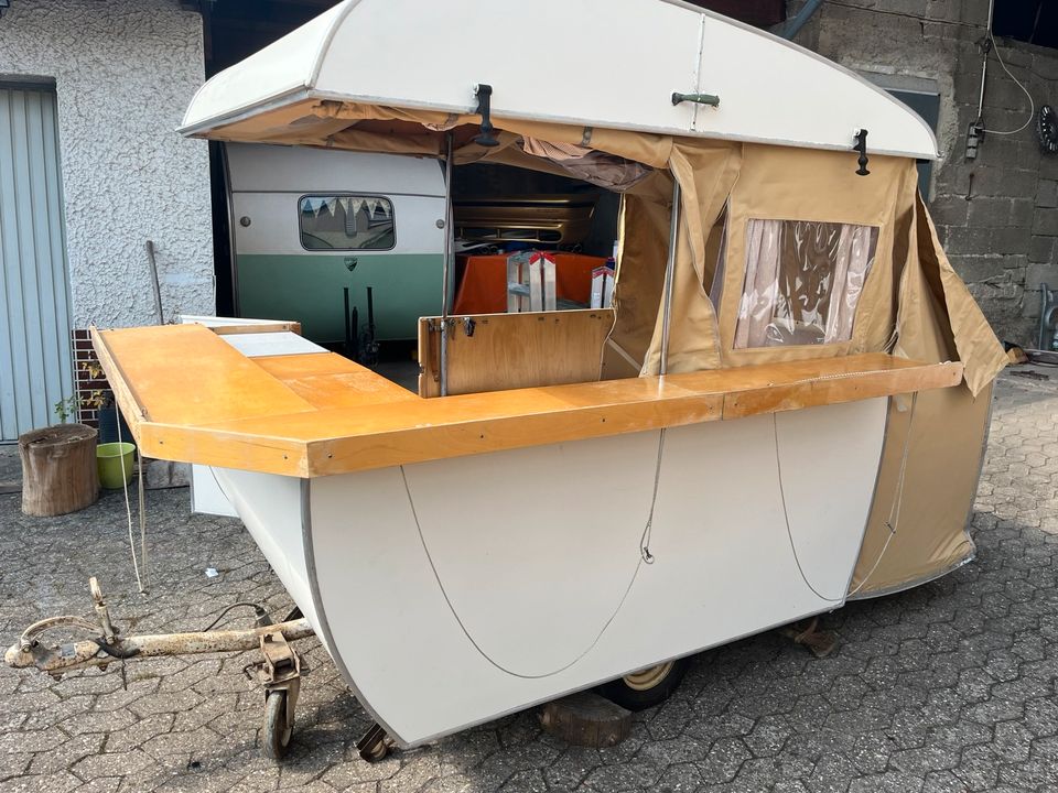 Dethleffs Camper Oldtimer Wohnwagen Retro Tausch in Siebenbach