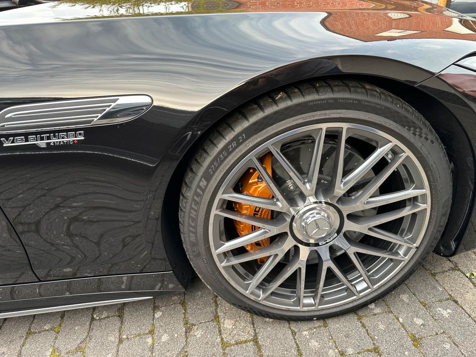 Mercedes Sl Cabrio AMG Biturbo V8 in Rheine