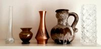 Vase Blumenvase Verschiedene Vasen Glas Keramik Vintage Schleswig-Holstein - Schleswig Vorschau