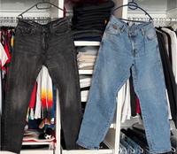 Vintage Jeans baggy Levi’s 512 schwarz 33/32 | Wrangler Y2K denim Nordrhein-Westfalen - Paderborn Vorschau