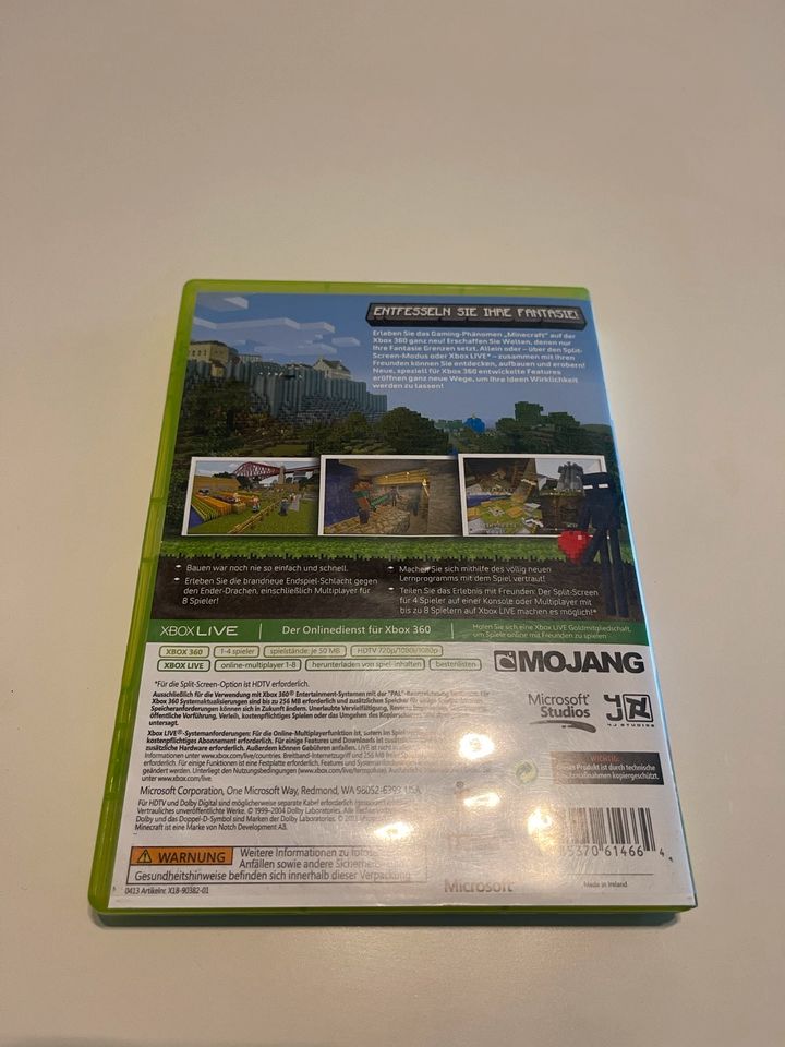 Minecraft - Xbox 360 in Iserlohn