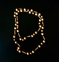 VINTAGE 70s LONG NECKLACE WOODEN JEWELRY! Chloé Vuitton Hermès … Pankow - Prenzlauer Berg Vorschau