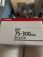 Canon EOS Objektiv EF 75-300mm wie neu Berlin - Neukölln Vorschau