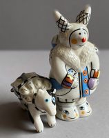 Villeroy & Boch Porzellanfigur Eskimo mit Husky Design Nordrhein-Westfalen - Zülpich Vorschau