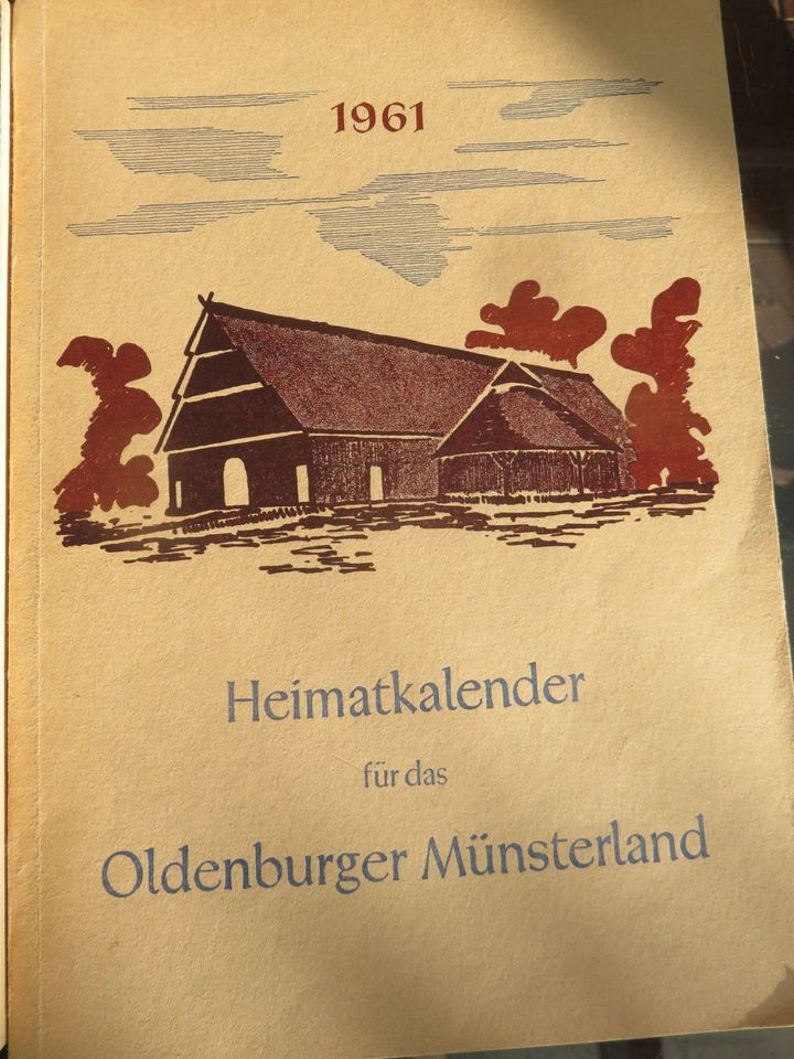 Heimatkalender Jahrbuch Oldenburger Münsterland Vechta Cloppenbur in Steinfeld