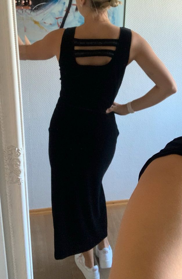 NEU samtkleid Abendkleid Kleid schwarz Größe 38 M in Hannover