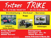 Trike ,Buggys  kühlwagen zu vermieeten Baden-Württemberg - Ostrach Vorschau