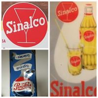 Suche Pepsi Rio Cola Sinalco Emailschild Glasschild Blechschild Hessen - Espenau Vorschau