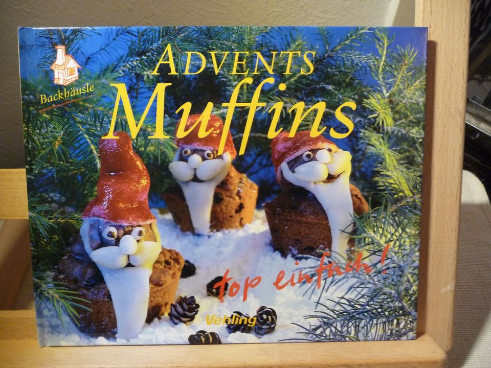 Advents Muffins top einfach Buch + 150 Papierbackförmchen in Flintbek