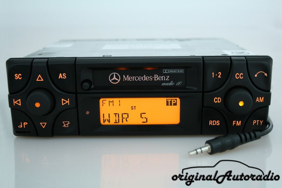 Mercedes Audio 10 BE3200 MP3 AUX-IN Becker Kassette CC Autoradio in Gütersloh