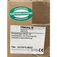 Olsberg Bogen mit Sicken und Gummidichtung 30°, a = 100 b = 105 Schleswig-Holstein - Schleswig Vorschau